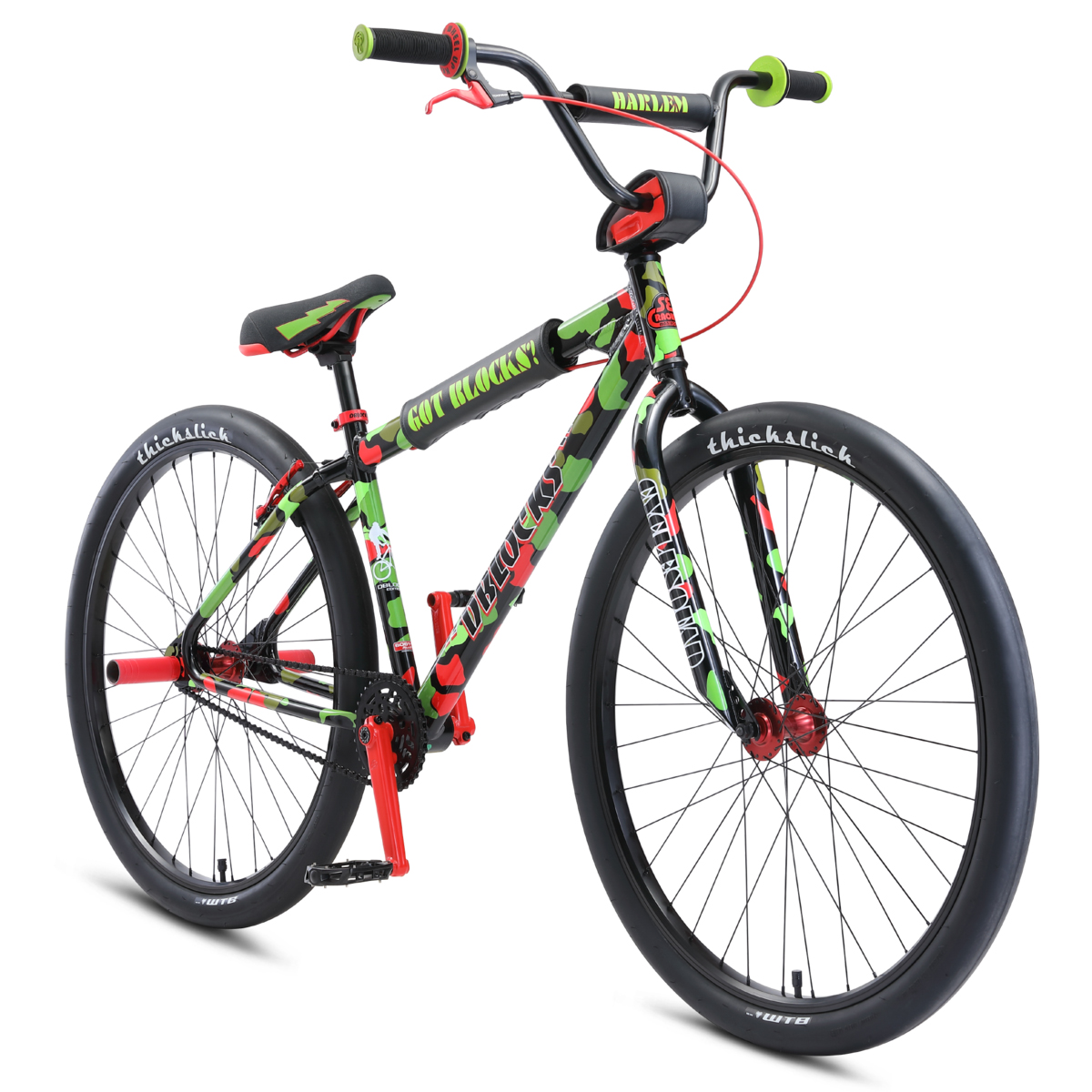 thruster bike green