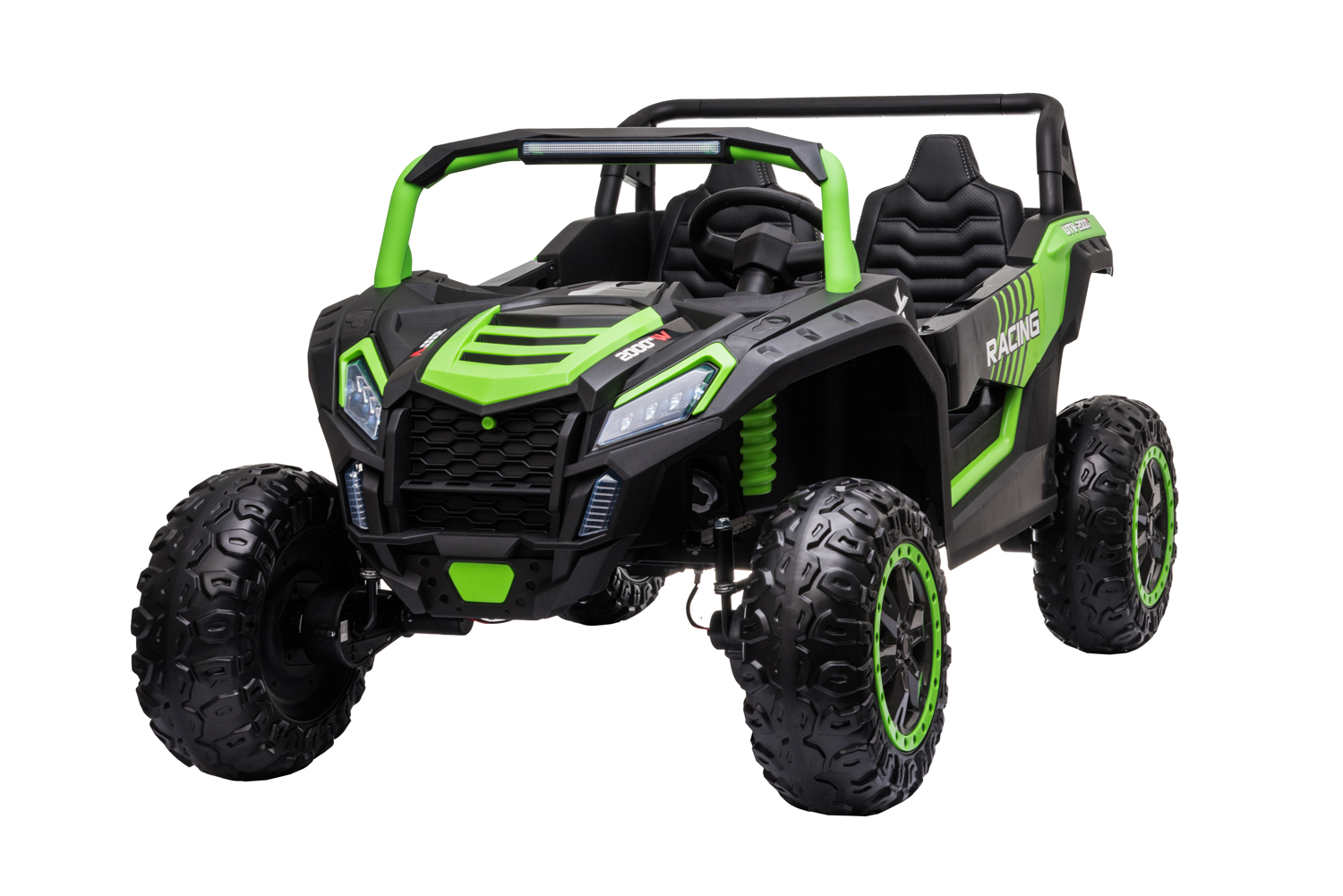 Go Skitz | Wave 100 Kids 12V E-Buggy Ride On - Green | Go Easy Australia