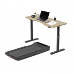 LSG Nimbus Walking Pad Treadmill + ErgoDesk Automatic Standing Desk 1500mm (Oak)