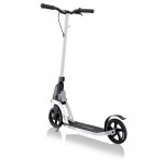 Globber One K 180 Adult Scooter with Handbrake - White