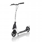 Globber One K 180 Adult Scooter with Handbrake - White