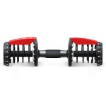 LSG Adjustable Dumbbells 2.5kg-24kg (Pairs) + Dumbbell Stand