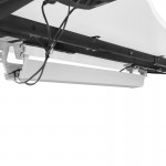 LSG Pacer M5 Treadmill + ErgoDesk Automatic Standing Desk 180cm + Cable Management Tray (White)