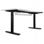 Lifespan Walkingpad™ M2 Treadmill with Ergodesk Automatic White Standing Desk 1500mm + Cable Management Tray + DM9 Chair