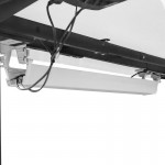 Lifespan Walkingpad™ M2 Treadmill with Ergodesk Automatic White Standing Desk 1800mm + Cable Management Tray + DM9 Chair