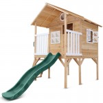 Lifespan Archie Elevated Cubby House with Green Slide