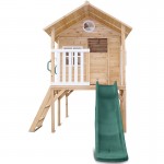 Lifespan Archie Elevated Cubby House with Green Slide