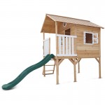 Lifespan Archie Elevated Cubby House with Green Slide