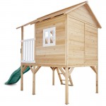 Lifespan Archie Elevated Cubby House with Green Slide