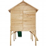 Lifespan Archie Elevated Cubby House with Green Slide