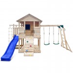 Lifespan Kingston Cubby House with 2.2m Blue Slide