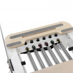 Lifespan Fitness Contour Pro Aluminium Pilates Reformer Machine (Beige)