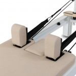 Lifespan Fitness Contour Pro Aluminium Pilates Reformer Machine (Beige)