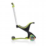 Globber My Free Go Up 5in1 Lights Scooter - Lime Green