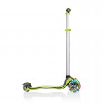 Globber My Free Go Up 5in1 Lights Scooter - Lime Green