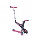 Globber My Free Go Up 5in1 Lights Scooter - Pink