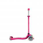 Globber GO UP Sporty Lights Scooter 360 - Fuchsia / Dark Pink