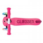 Globber GO UP Sporty Lights Scooter 360 - Fuchsia / Dark Pink