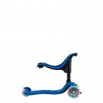 Globber GO UP Sporty Lights Scooter 360 - Navy / Dark Blue