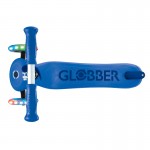 Globber GO UP Sporty Lights Scooter 360 - Navy / Dark Blue