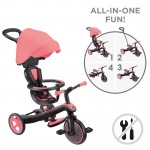 Globber EXPLORER Trike 4 in 1 - Pink