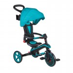 Globber EXPLORER 4in1 Trike FOLDABLE - Teal