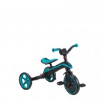 Globber EXPLORER 4in1 Trike FOLDABLE - Teal