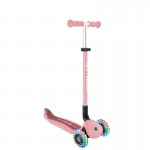 Globber GO UP ACTIVE Lights 360 Scooter - Pastel / Deep Pink