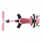 Globber GO UP ACTIVE Lights 360 Scooter - Pastel / Deep Pink