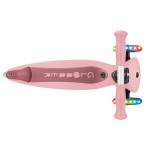 Globber GO UP ACTIVE Lights 360 Scooter - Pastel / Deep Pink