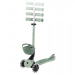 Globber GO UP BABY Lights 360 Scooter - Sage / Olive