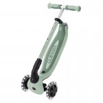 Globber GO UP BABY Lights 360 Scooter - Sage / Olive