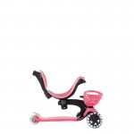 Globber GO UP BABY Lights 360 Scooter - Pastel Pink / Deep Pastel Pink