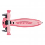 Globber GO UP BABY Lights 360 Scooter - Pastel Pink / Deep Pastel Pink