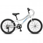 Progear DuraLite 7 Speed 20" Kids Bike - Pearl White