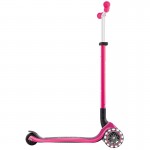 Globber MASTER Foldable Scooter with Lights - Pink