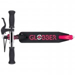 Globber Flow Element Junior Lights Scooter - Black / Pink