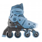 Globber Learning Inline Skates 2in1 for Toddlers Size:26-29 - Ash Blue