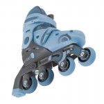 Globber Learning Inline Skates 2in1 for Toddlers Size:26-29 - Ash Blue