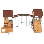 Lifespan Armadale Play Centre Set with 2 x 2.2m Green Slides