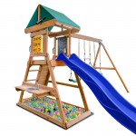 Lifespan Birmingham Play Centre Set with 2.2m Blue Slide