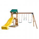 Lifespan Birmingham Play Centre Set with 2.2m Yellow Slide