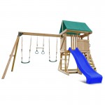 Lifespan Carindale Play Centre Set with 2.2m Blue Slide