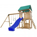 Lifespan Carindale Play Centre Set with 2.2m Blue Slide