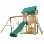 Lifespan Carindale Play Centre Set with 2.2m Green Slide