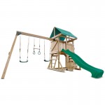 Lifespan Carindale Play Centre Set with 2.2m Green Slide