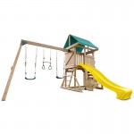 Lifespan Carindale Play Centre Set with 2.2m Yellow Slide