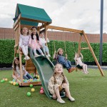 Lifespan Greenvale Play Centre with 1.8m Green Slide