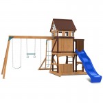 Lifespan Meer Brook Play Centre Set with 2.2m Blue Slide