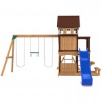 Lifespan Meer Brook Play Centre Set with 2.2m Blue Slide